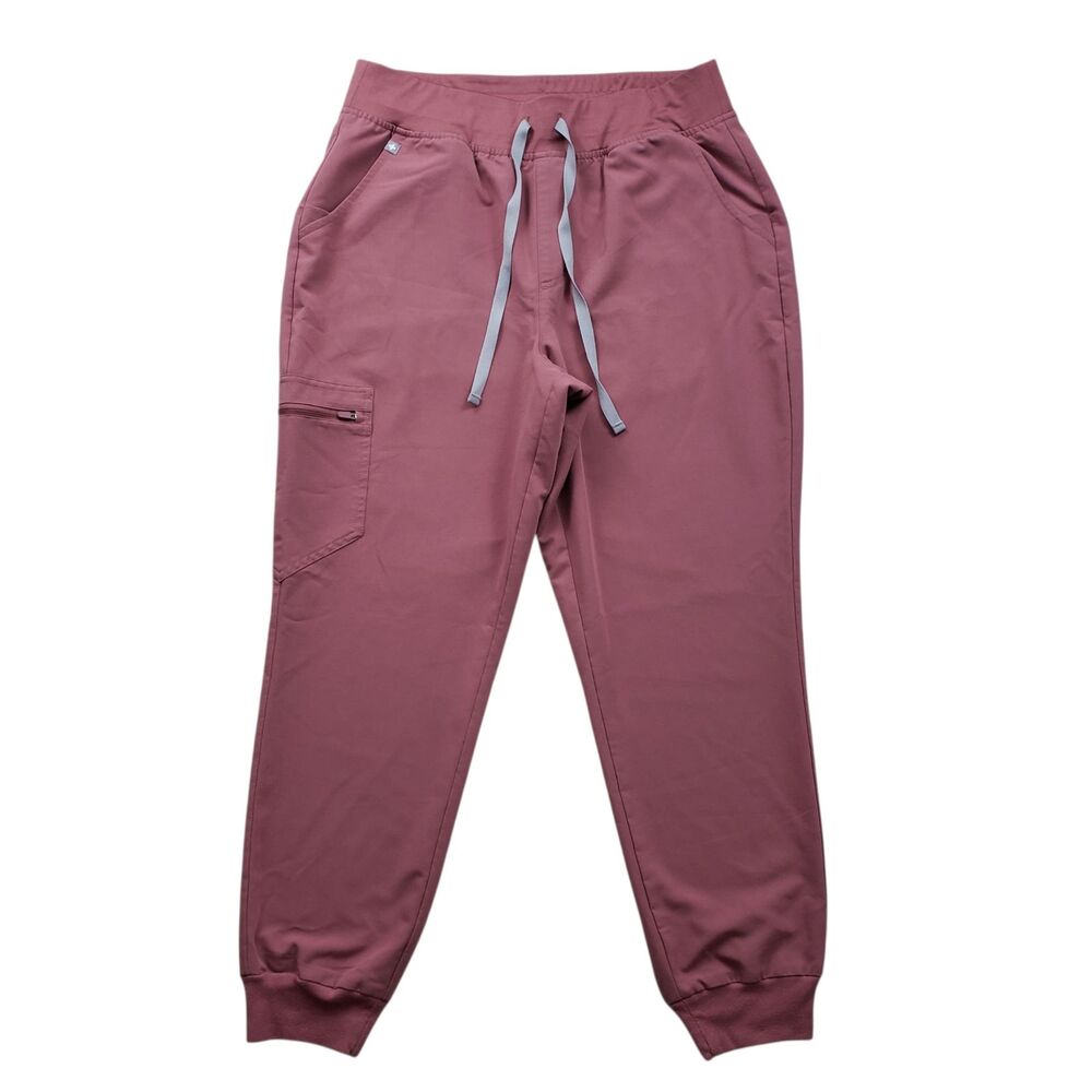 Figs Mauve Jogger Scrub Pants EUC LP